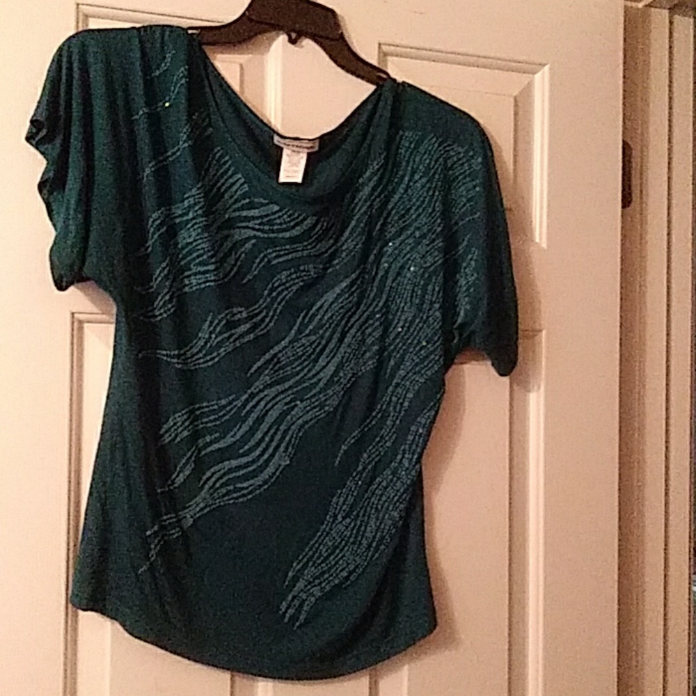 Blouse greenish